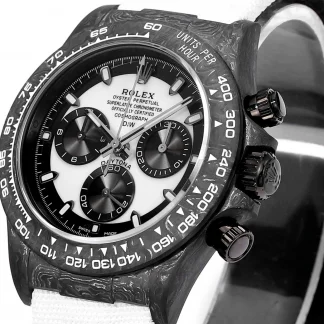 【Super Clone】Rolex Daytona Choronograph DIW Cream Carbon 40mm Replica 1:1 – Top Quality Version