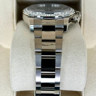 【Super Clone】Rolex Cosmograph Daytona 40mm White Gold Mother of Pearl Dial Diamond Bezel - 126579RBR
