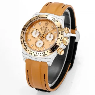 【Super Clone】Rolex Cosmograph Daytona DIW Golden Essence 40mm Replica 1:1 – Top Quality Version