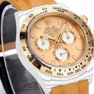 【Super Clone】Rolex Cosmograph Daytona DIW Golden Essence 40mm Replica 1:1 – Top Quality Version