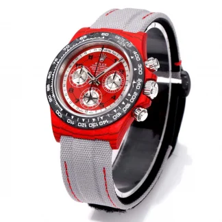 【Super Clone】Rolex Daytona DIW Carbon AVIA Red 40mm Replica 1:1 – Top Quality Version