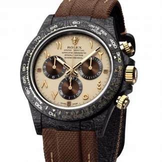 【Super Clone】Rolex Daytona DIW Carbon “DESERT EAGLE ARABIC” 40mm Replica 1:1 – Top Quality Version