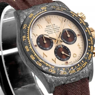 【Super Clone】Rolex Daytona DIW Carbon “DESERT EAGLE ARABIC” 40mm Replica 1:1 – Top Quality Version
