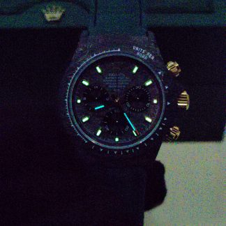 【Super Clone】Rolex Daytona DIW Carbon Emerald Green Super Clone Swiss Replica Watch | Custom Made Limited Edition | 4130 Swiss Movement