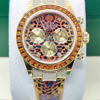 【Super Clone】Rolex Cosmograph Daytona Diamond Dial Men's Watch 116598SACO