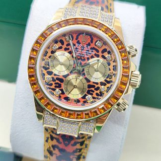 【Super Clone】Rolex Cosmograph Daytona Diamond Dial Men's Watch 116598SACO