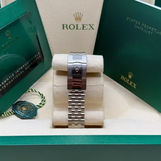 【Super Clone】RLX  Datejust 41mm  White Index Oyster Stainless Steel Men’s Watch - 126334