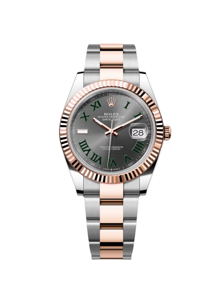【Super Clone】RLX Datejust 41mm 126331 Oyster Band Steel and Everose Gold Men’s Watch