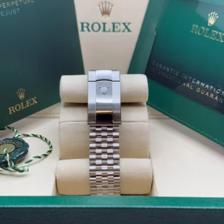 【Super Clone】RLX  Datejust 41mm Mint Green Dial Jubilee Bracelet Watch - 126334