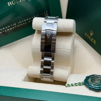【Super Clone】RLX  Datejust 41 Mother of Pearl Diamond Stainless Steel Fluted Oyster - 126334