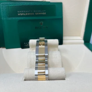 【Super Clone】RLX Datejust 41mm 126303 Silver Index Oyster Steel and Yellow Gold Mens Watch