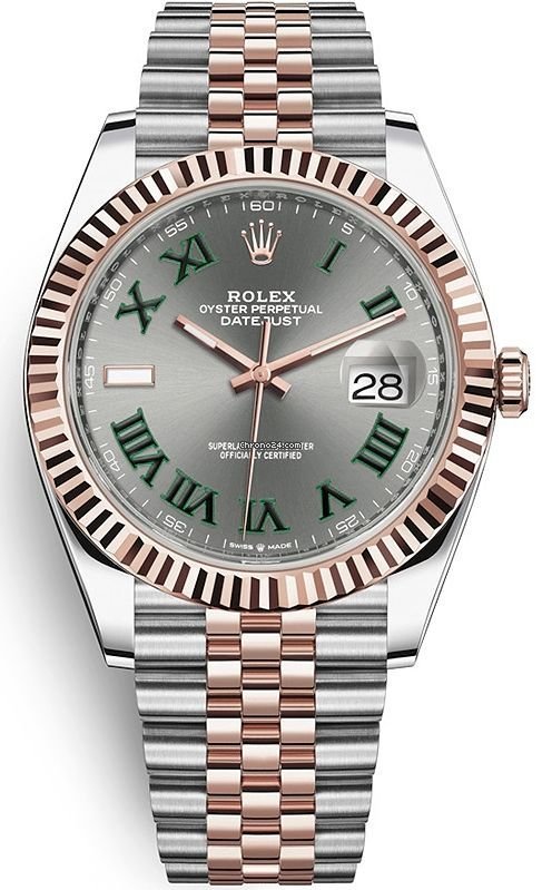 【Super Clone】Rolex  Double-Headed Datejust Series ?? 41mm Rose Gold Datejust