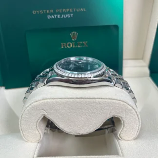 【Super Clone】RLX  Datejust 36mm 126284 Aubergine Dial Jubilee Bracelet