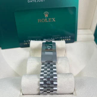 【Super Clone】RLX  Datejust 36mm 126284 Aubergine Dial Jubilee Bracelet
