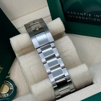 【Super Clone】RLX  Datejust 36mm 126234 Olive Green Palm Motif Diamond Dial Jubilee Stainless Steel Watch