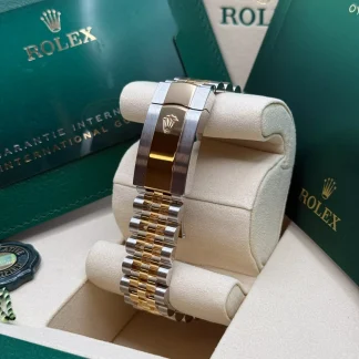 【Super Clone】RLX  Datejust 36mm 126283 White Mother-of-Pearl Dial Jubilee Bracelet Watch
