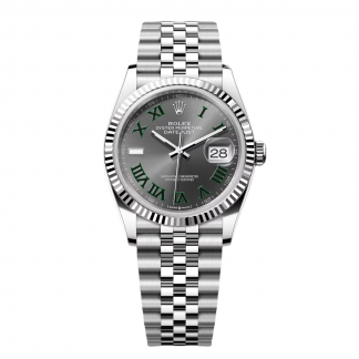 【Super Clone】RLX  Datejust 36mm 126234 Datejust Slate Roman Dial Jubilee Watch
