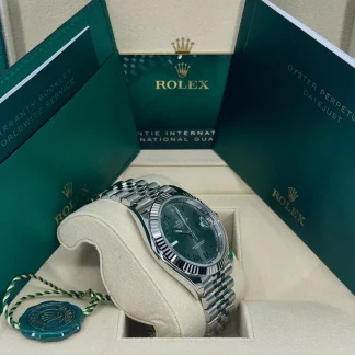 【Super Clone】RLX  Datejust 36mm 126234 Datejust Slate Roman Dial Jubilee Watch