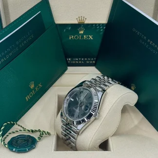 【Super Clone】RLX  Datejust 36mm 126234 Datejust Slate Roman Dial Jubilee Watch
