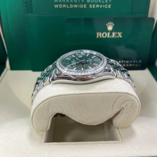 【Super Clone】RLX  Datejust 36mm 126284 Olive Green Dial Jubilee Bracelet