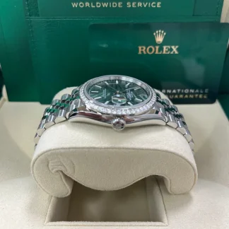 【Super Clone】RLX  Datejust 36mm 126284 Olive Green Dial Jubilee Bracelet