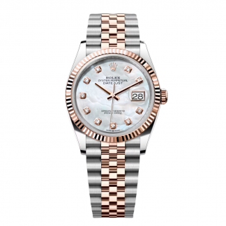 【Super Clone】RLX  Datejust 36mm 126231 Mother-of-Pearl Dial Jubilee Bracelet