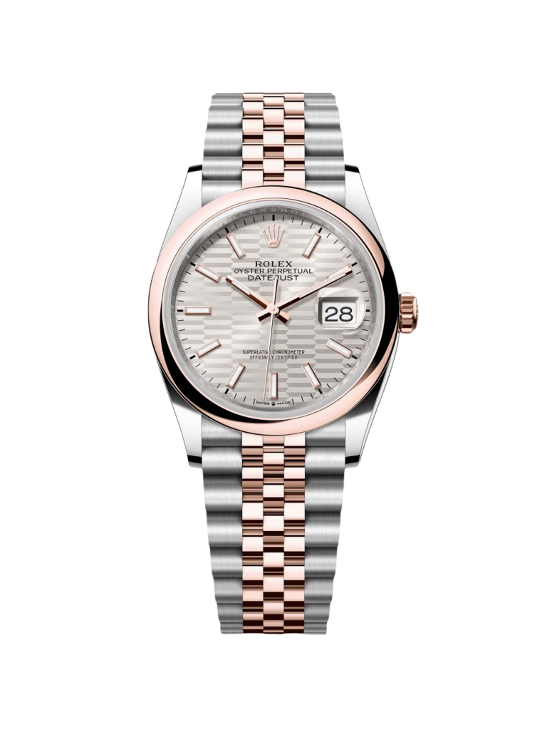 【Super Clone】RLX  Datejust 36mm 126201 Silver Dial Oyster Bracelet Watch