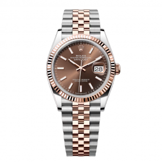 【Super Clone】RLX  Datejust 36mm 126231 Chocolate Dial Oyster Bracelet