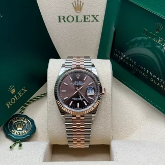 【Super Clone】RLX  Datejust 36mm 126231 Chocolate Dial Oyster Bracelet