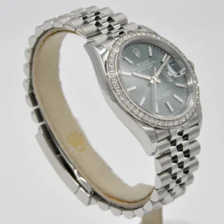 【Super Clone】RLX  Datejust 36mm 126284 Green Dial Jubilee Bracelet