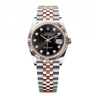【Super Clone】RLX  Datejust 36mm 126231 Black Dial 36mm Oyster Bracelet