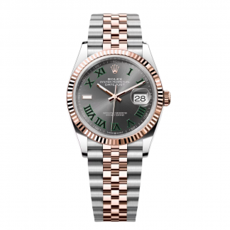 【Super Clone】RLX  Datejust 36mm 126231 Slate Dial Oyster Bracelet Watch