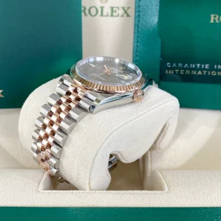 【Super Clone】RLX  Datejust 36mm 126231 Slate Dial Oyster Bracelet Watch