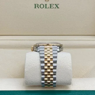 【Super Clone】RLX  Datejust 36mm 126283 Olive Green Dial Jubilee Bracelet Watch