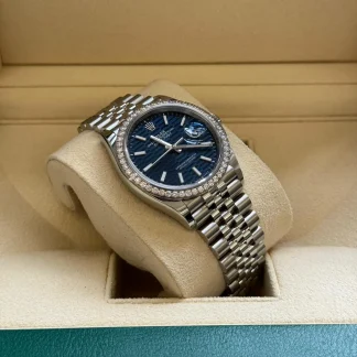 【Super Clone】RLX  Datejust 36mm 126284 Blue Dial Jubilee Bracelet
