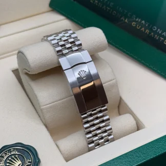 【Super Clone】RLX  Datejust 36mm 126200 Oyster Perpetual Wimbledon Dial Jubilee Stainless Steel