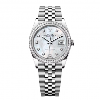 【Super Clone】RLX  Datejust 36mm 126284 Mother-of-Pearl Dial Oyster Bracelet