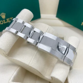 【Super Clone】RLX  Datejust 36mm 126234 Black Diamond Dial Stainless Steel Oyster Mens Watch