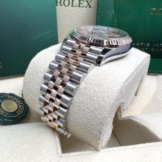 【Super Clone】RLX  Datejust 36mm 126231 Rose Dial Oyster Bracelet