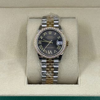 【Super Clone】RLX Datejust m278383RBR-0017/0018 31mm Dark Grey Dial Oyster Bracelet