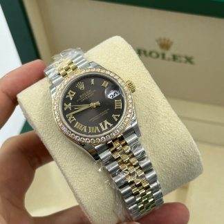 【Super Clone】RLX Datejust m278383RBR-0017/0018 31mm Dark Grey Dial Oyster Bracelet