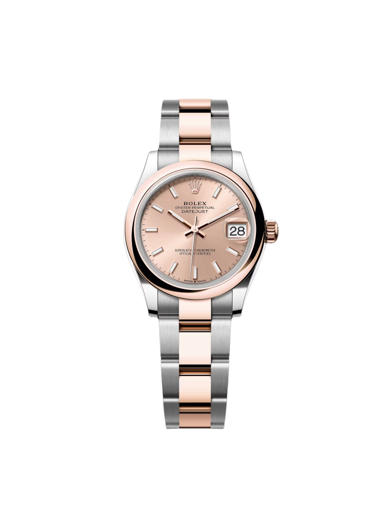 【Super Clone】RLX Datejust m278241-0009/0010 Rose 31mm Dial Oyster Bracelet Watch