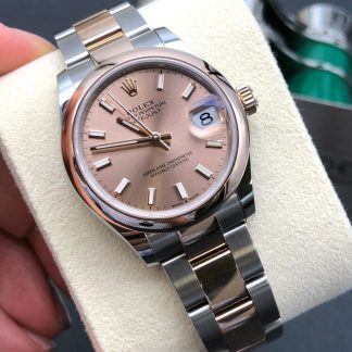 【Super Clone】RLX Datejust m278241-0009/0010 Rose 31mm Dial Oyster Bracelet Watch