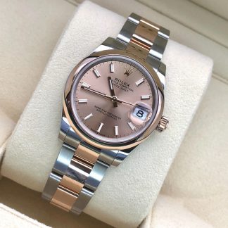 【Super Clone】RLX Datejust m278241-0009/0010 Rose 31mm Dial Oyster Bracelet Watch