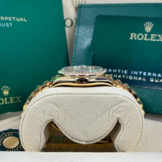 【Super Clone】RLX Datejust m278288RBR-0006 White Mother-of-Pearl 31mm Dial President Bracelet Watch