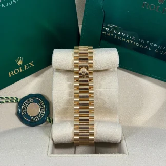 【Super Clone】RLX Datejust m278288RBR-0006 White Mother-of-Pearl 31mm Dial President Bracelet Watch