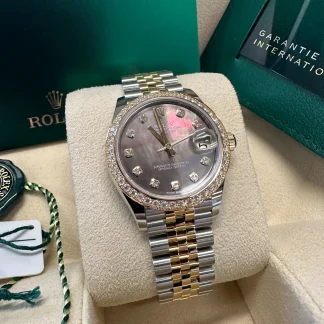 【Super Clone】RLX Datejust m278383-0023/0024 31mm Mother of Pearl Dial Oyster Bracelet
