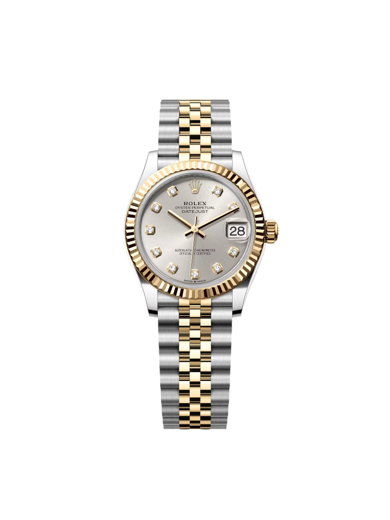 【Super Clone】RLX Datejust m278273-0019/0020 31mm Silver Dial Stainless Steel and Yellow Gold Oyster Watch