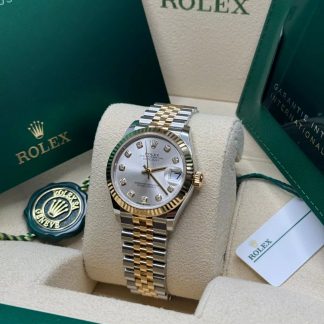 【Super Clone】RLX Datejust m278273-0019/0020 31mm Silver Dial Stainless Steel and Yellow Gold Oyster Watch