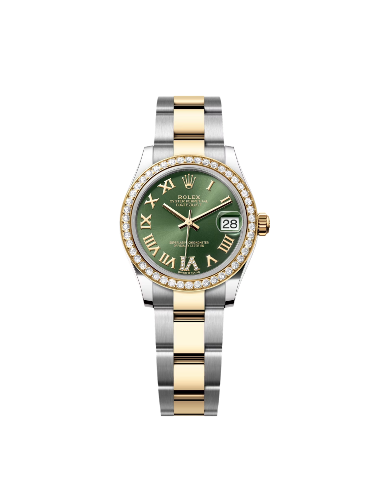 【Super Clone】RLX Datejust m278383RBR-0015/0016 31mm Olive Green Dial Oyster Bracelet